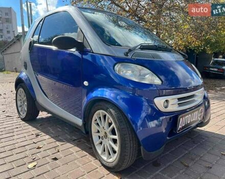 Синий Смарт Форту, объемом двигателя 0.6 л и пробегом 280 тыс. км за 2800 $, фото 1 на Automoto.ua