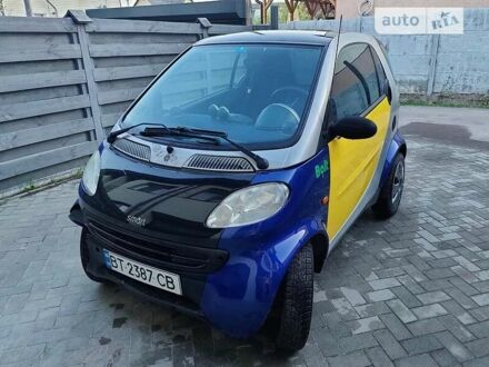 Синій Смарт Fortwo, об'ємом двигуна 0.6 л та пробігом 200 тис. км за 2400 $, фото 1 на Automoto.ua