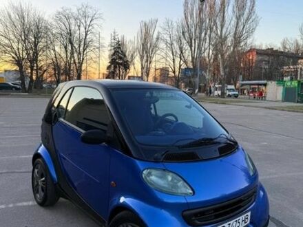 Синий Смарт Форту, объемом двигателя 0.6 л и пробегом 245 тыс. км за 2500 $, фото 1 на Automoto.ua