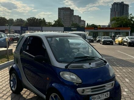 Синій Смарт Fortwo, об'ємом двигуна 0.6 л та пробігом 217 тис. км за 2300 $, фото 1 на Automoto.ua