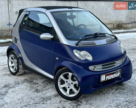 Синий Смарт Форту, объемом двигателя 0.6 л и пробегом 224 тыс. км за 3600 $, фото 1 на Automoto.ua