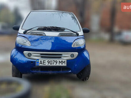 Синій Смарт Fortwo, об'ємом двигуна 0.6 л та пробігом 204 тис. км за 3900 $, фото 1 на Automoto.ua