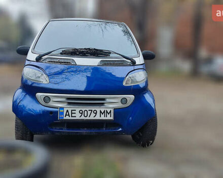 Синій Смарт Fortwo, об'ємом двигуна 0.6 л та пробігом 204 тис. км за 3900 $, фото 1 на Automoto.ua