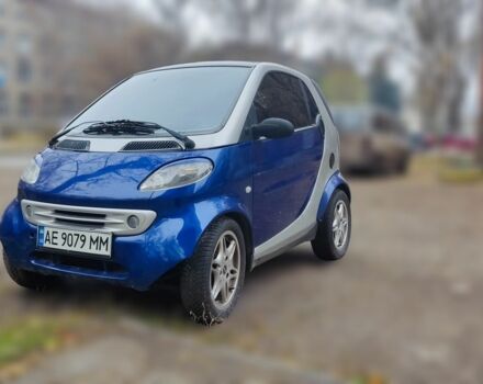 Синій Смарт Fortwo, об'ємом двигуна 0.6 л та пробігом 204 тис. км за 3900 $, фото 1 на Automoto.ua