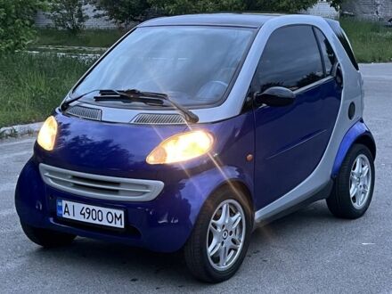 Смарт Форту 2000 в Макарове на Automoto.ua Синий Смарт Форту, объемом двигателя 0.6 л и пробегом 178 тыс. км за 3350 $, фото 1 на Automoto.ua