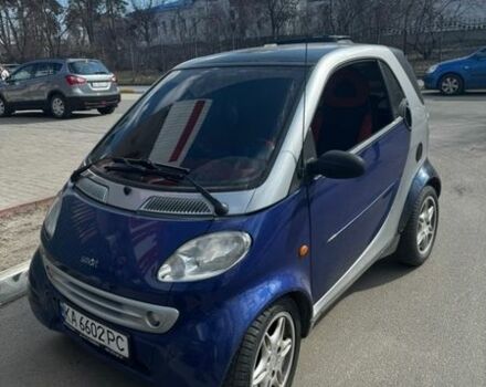 Синій Смарт Fortwo, об'ємом двигуна 0.6 л та пробігом 270 тис. км за 1450 $, фото 1 на Automoto.ua