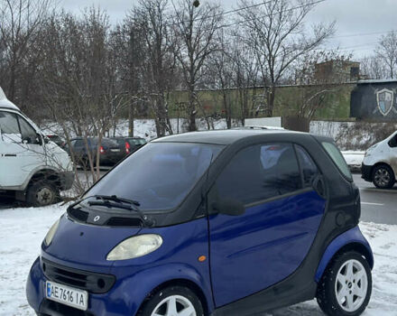 Синий Смарт Форту, объемом двигателя 0.6 л и пробегом 150 тыс. км за 2799 $, фото 1 на Automoto.ua