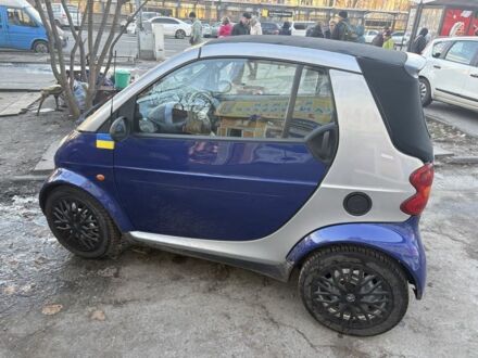 Синий Смарт Форту, объемом двигателя 0.6 л и пробегом 175 тыс. км за 2200 $, фото 1 на Automoto.ua