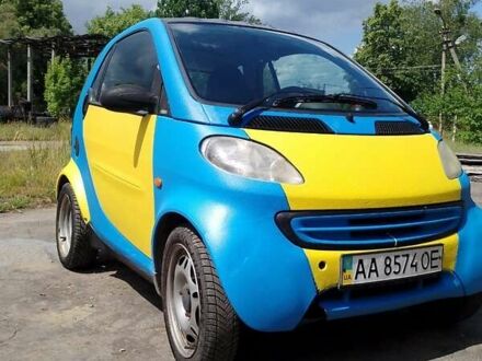 Синий Смарт Форту, объемом двигателя 0.8 л и пробегом 288 тыс. км за 3300 $, фото 1 на Automoto.ua