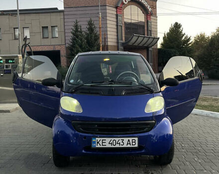 Синий Смарт Форту, объемом двигателя 0.6 л и пробегом 215 тыс. км за 3300 $, фото 1 на Automoto.ua