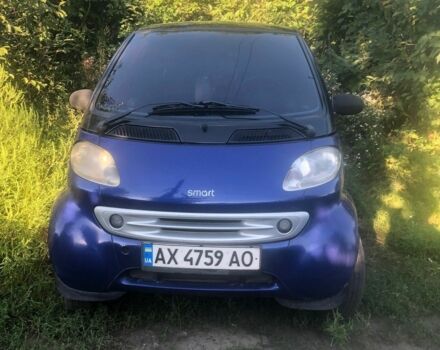 Синій Смарт Fortwo, об'ємом двигуна 0.6 л та пробігом 169 тис. км за 2100 $, фото 1 на Automoto.ua