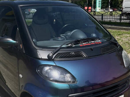 Синій Смарт Fortwo, об'ємом двигуна 0.6 л та пробігом 201 тис. км за 1200 $, фото 1 на Automoto.ua