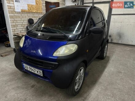 Синій Смарт Fortwo, об'ємом двигуна 0.6 л та пробігом 170 тис. км за 2500 $, фото 1 на Automoto.ua