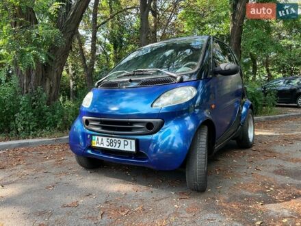 Синій Смарт Fortwo, об'ємом двигуна 0.8 л та пробігом 291 тис. км за 2600 $, фото 1 на Automoto.ua