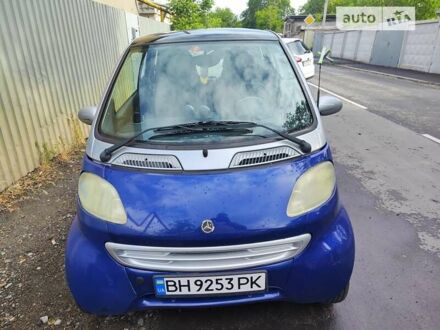 Синій Смарт Fortwo, об'ємом двигуна 0.6 л та пробігом 186 тис. км за 2800 $, фото 1 на Automoto.ua