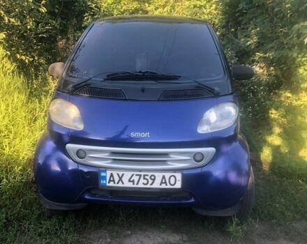 Синій Смарт Fortwo, об'ємом двигуна 0.6 л та пробігом 169 тис. км за 2100 $, фото 1 на Automoto.ua