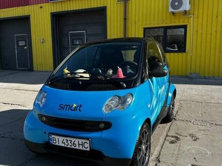Синий Смарт Форту, объемом двигателя 0.6 л и пробегом 184 тыс. км за 3200 $, фото 1 на Automoto.ua
