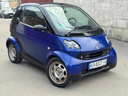 Смарт Fortwo 2002 у Києві на Automoto.ua Синій Смарт Fortwo, об'ємом двигуна 0.6 л та пробігом 125 тис. км за 1650 $, фото 1 на Automoto.ua