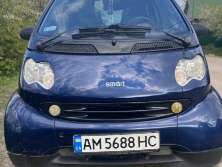 Синий Смарт Форту, объемом двигателя 0.8 л и пробегом 257 тыс. км за 3100 $, фото 1 на Automoto.ua