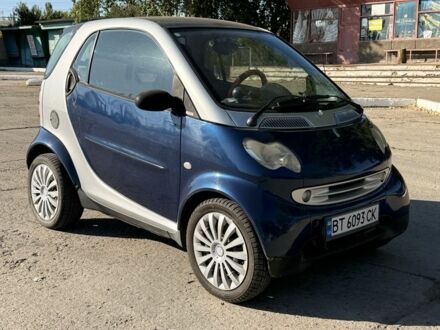 Синій Смарт Fortwo, об'ємом двигуна 0.6 л та пробігом 108 тис. км за 2755 $, фото 1 на Automoto.ua