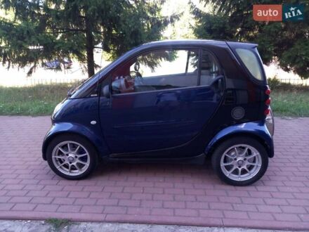 Смарт Форту 2002 в Черкассах на Automoto.ua Синий Смарт Форту, объемом двигателя 0.6 л и пробегом 168 тыс. км за 3100 $, фото 1 на Automoto.ua