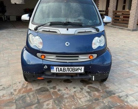 Синій Смарт Fortwo, об'ємом двигуна 0.6 л та пробігом 243 тис. км за 3700 $, фото 1 на Automoto.ua