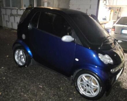 Синій Смарт Fortwo, об'ємом двигуна 0.8 л та пробігом 190 тис. км за 3550 $, фото 1 на Automoto.ua