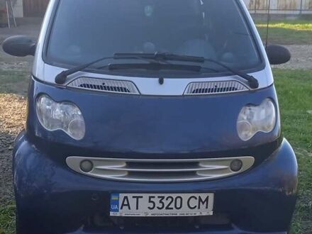Смарт Fortwo 2002 у Коломые на Automoto.ua Синій Смарт Fortwo, об'ємом двигуна 1 л та пробігом 185 тис. км за 2998 $, фото 1 на Automoto.ua