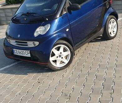 Смарт Fortwo 2003 у Чернівцях на Automoto.ua Синій Смарт Fortwo, об'ємом двигуна 0.8 л та пробігом 272 тис. км за 3500 $, фото 1 на Automoto.ua