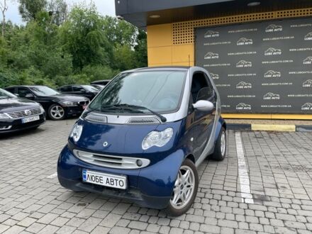 Синій Смарт Fortwo, об'ємом двигуна 0.7 л та пробігом 125 тис. км за 3300 $, фото 1 на Automoto.ua