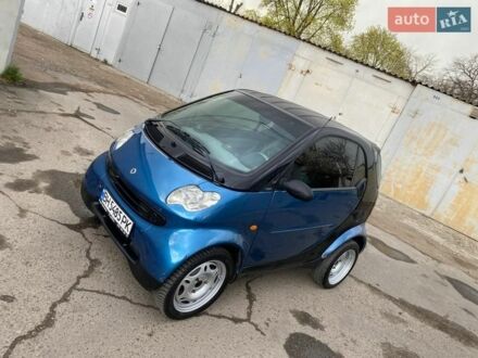 Синій Смарт Fortwo, об'ємом двигуна 0.7 л та пробігом 265 тис. км за 2700 $, фото 1 на Automoto.ua