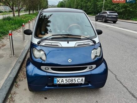 Синій Смарт Fortwo, об'ємом двигуна 0.7 л та пробігом 227 тис. км за 3800 $, фото 1 на Automoto.ua