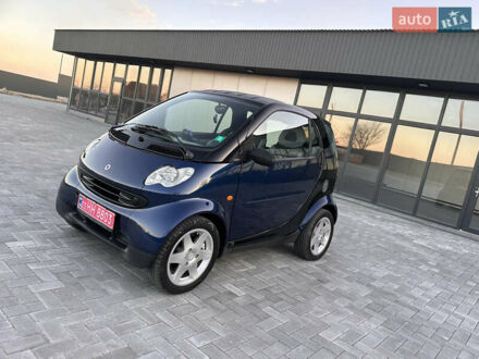 Синій Смарт Fortwo, об'ємом двигуна 0 л та пробігом 126 тис. км за 3500 $, фото 1 на Automoto.ua