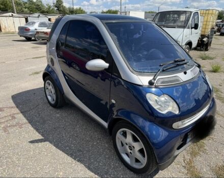 Синій Смарт Fortwo, об'ємом двигуна 0.7 л та пробігом 206 тис. км за 3298 $, фото 1 на Automoto.ua