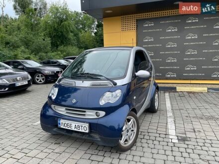 Синій Смарт Fortwo, об'ємом двигуна 0.7 л та пробігом 125 тис. км за 3300 $, фото 1 на Automoto.ua