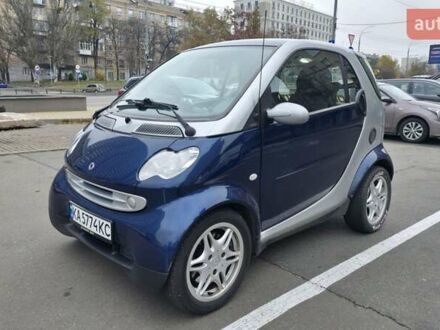 Синий Смарт Форту, объемом двигателя 0.7 л и пробегом 176 тыс. км за 3800 $, фото 1 на Automoto.ua
