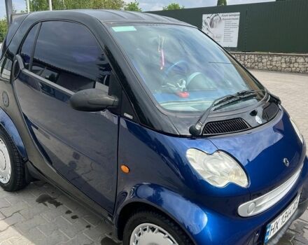 Синій Смарт Fortwo, об'ємом двигуна 0.8 л та пробігом 144 тис. км за 3600 $, фото 1 на Automoto.ua
