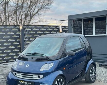 Синий Смарт Форту, объемом двигателя 0.8 л и пробегом 120 тыс. км за 3700 $, фото 1 на Automoto.ua