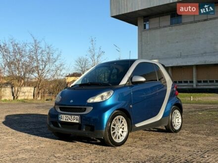 Синій Смарт Fortwo, об'ємом двигуна 1 л та пробігом 167 тис. км за 4500 $, фото 1 на Automoto.ua