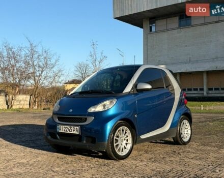 Синій Смарт Fortwo, об'ємом двигуна 1 л та пробігом 167 тис. км за 4500 $, фото 1 на Automoto.ua