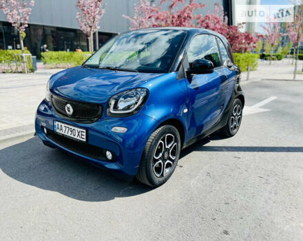 Синій Смарт Fortwo, об'ємом двигуна 0.9 л та пробігом 68 тис. км за 11500 $, фото 1 на Automoto.ua