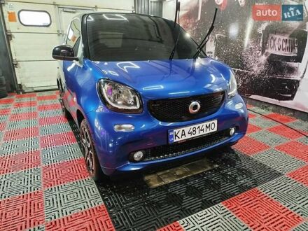 Синій Смарт Fortwo, об'ємом двигуна 0.9 л та пробігом 70 тис. км за 12800 $, фото 1 на Automoto.ua