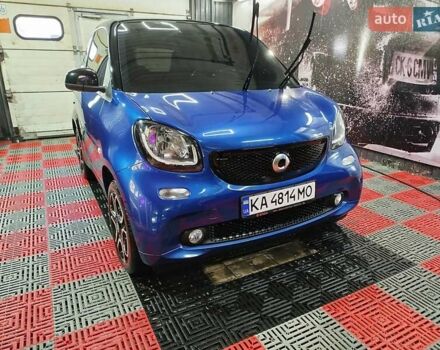 Синій Смарт Fortwo, об'ємом двигуна 0.9 л та пробігом 70 тис. км за 12800 $, фото 1 на Automoto.ua