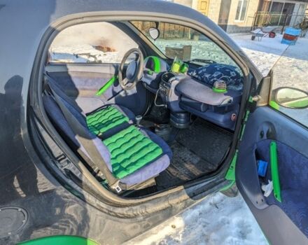 Зелений Смарт Fortwo, об'ємом двигуна 0.6 л та пробігом 169 тис. км за 3200 $, фото 4 на Automoto.ua