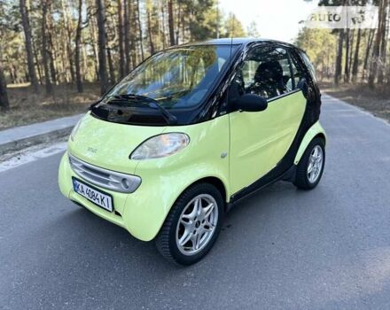 Зелений Смарт Fortwo, об'ємом двигуна 0.6 л та пробігом 135 тис. км за 3500 $, фото 6 на Automoto.ua