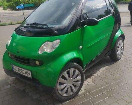 Зелений Смарт Fortwo, об'ємом двигуна 0.7 л та пробігом 190 тис. км за 2299 $, фото 1 на Automoto.ua