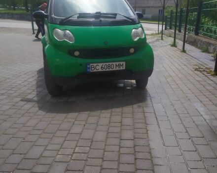 Зелений Смарт Fortwo, об'ємом двигуна 0.7 л та пробігом 190 тис. км за 2299 $, фото 2 на Automoto.ua