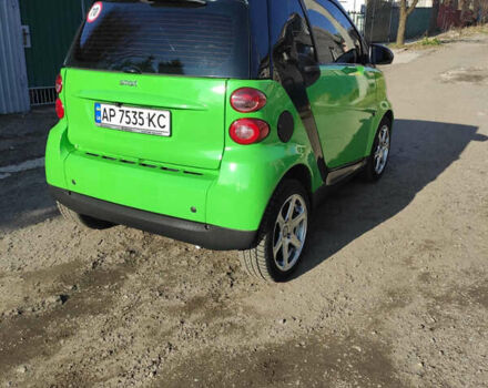 Зелений Смарт Fortwo, об'ємом двигуна 1 л та пробігом 190 тис. км за 6000 $, фото 3 на Automoto.ua