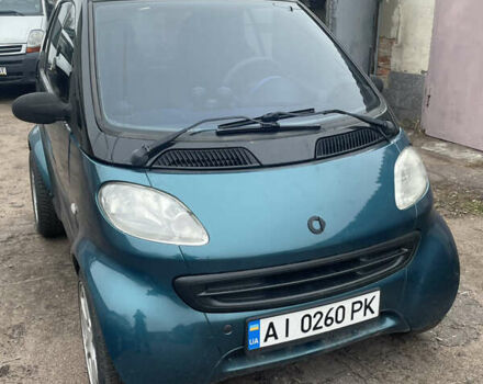 Зеленый Смарт Форту, объемом двигателя 0.6 л и пробегом 188 тыс. км за 3000 $, фото 1 на Automoto.ua