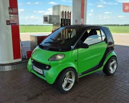 Зеленый Смарт Форту, объемом двигателя 0.6 л и пробегом 169 тыс. км за 3200 $, фото 1 на Automoto.ua